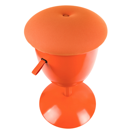 Nussiger ergonomischer Kinderhocker orange