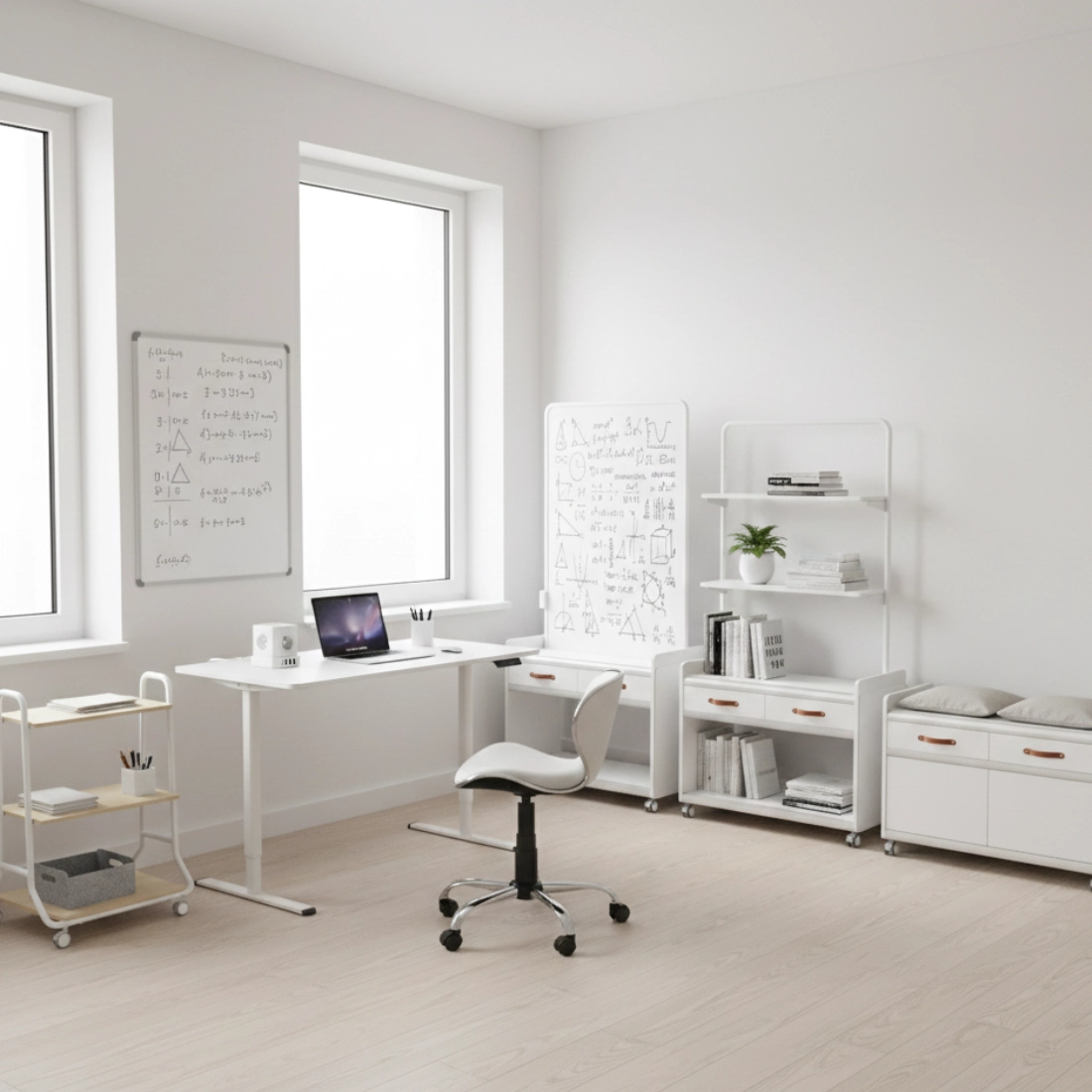 Kolekcja Spacetronik Frodi – biała aranżacja