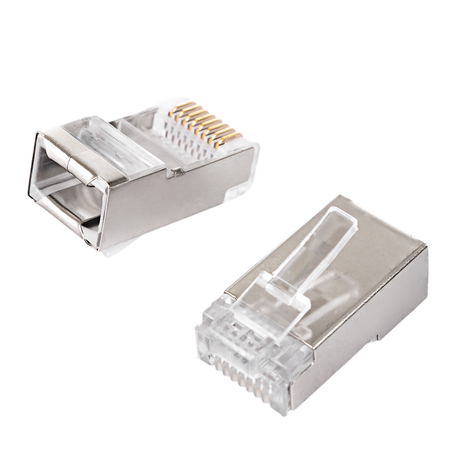 RJ45 Kat. 5e FTP Stecker NC-RJ455FT-0 100St