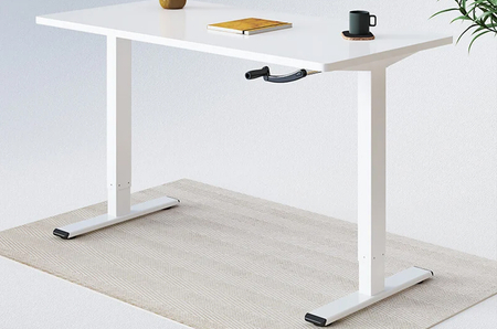 Stelaż biurkowy na korbkę Spacetronik SPE-114MW