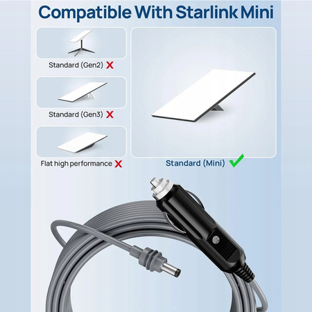 Spacetronik SSK4 Kabel zasilania samochodowego 5 m