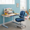 Zestaw dla dziecka regulowane biurko 112×60 z półką + ergonomiczne krzesło Spacetronik XD
