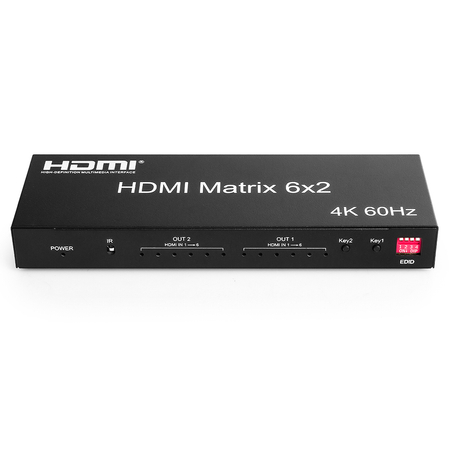 Matrix HDMI 6/2 Spacetronik SPH-M620 4K 60Hz