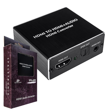 Extractor HDMI-HDMI + Audio SPDIF/Jack35 SPH-AE02