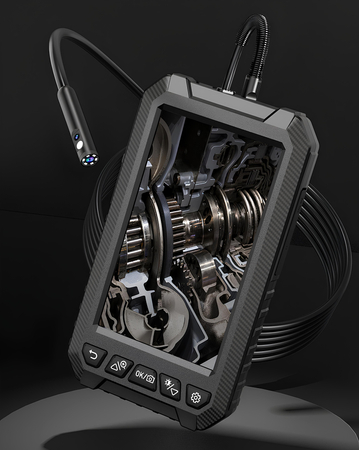 Kamera endoskop dual lens 8mm SPU-E02 10m