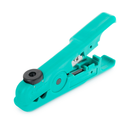 Zestaw przelotowy z zaciskarką i wtykami RJ PT-S02