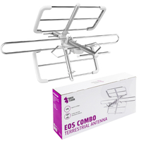 DVB-T2 Antenne Spacetronik EOS Combo Weiß