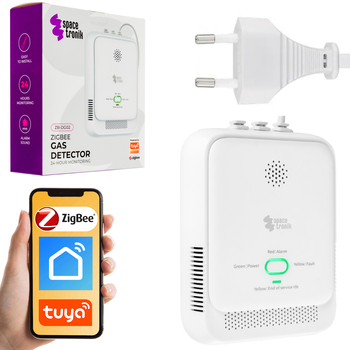 Czujnik gazu (CH4) Tuya ZigBee Spacetronik ZB-DG02