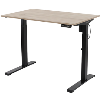 Biurko elektryczne Spacetronik SPE-152B z blatem 130×65 Dąb Sonoma