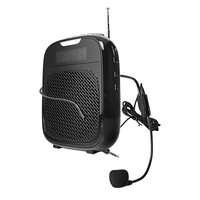 Przewodowy wzmacniacz głosu mikrofon SP-VA11 +FM