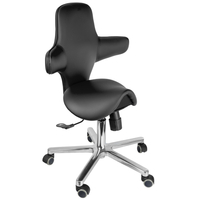 Ergonomiczny hoker regulowany SELLA 4 czarny