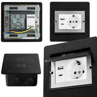 Gniazdo podłogowe puszka Spacetronik SPS-W13B_V1