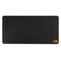 Mata filcowa na biurko ciemnoszara 80x40cm SPB062