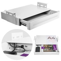 Szuflada pod biurko USB Spacetronik SPB144 Biała