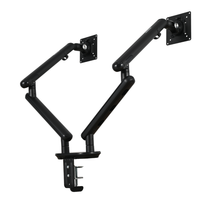 Uchwyt na 2 Monitory SPAF120B | Ergonomia i Porządek na Biurku