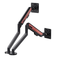 Uchwyt na 2 Monitory SPAZ120BP Aluminiowy 13-36" 12kg