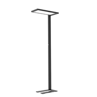 Lampa podłogowa LED narożna GLOW D24 Pro Czarna