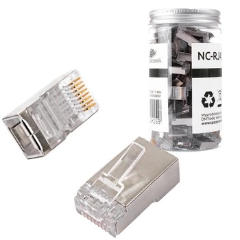 Wtyk RJ45 kat. 6 FTP NC-RJ456FT-11 100szt