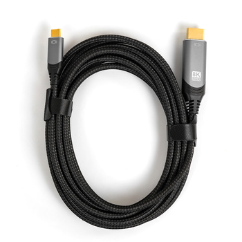 Kabel USB-C 3.1 HDMI 8K Spacetronik KCH-SPA030 3m