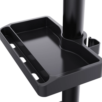 Półka organizer SPB134B montowana na stelaż do drobnych akcesoriów cczarny 