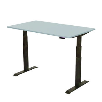 Stelaż elektryczny Spacetronik SPE-222OB + blat MDF premium niebieski