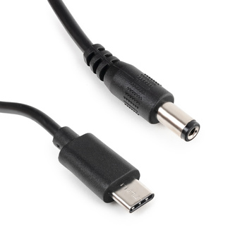 Kabel adapter zasilania USB-C na DC 2.1/5.5 100cm
