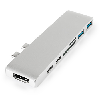 Multiport USB-C na 2x USB, 2x USB-C do Macbook