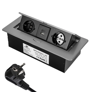 Gniazdo blatowe otwierane Spacetronik SPS-D24CC V2