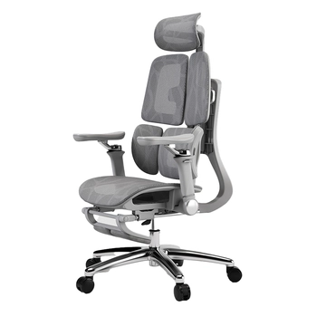 Regulowany Fotel biurowy 6D SPRINGO-11 Szary