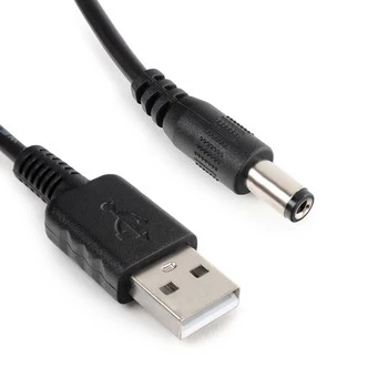 Kabel adapter zasilania z USB na DC 2.1/5.5 100cm