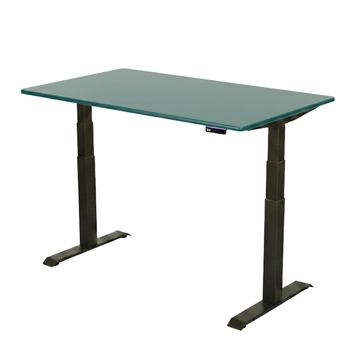 Stelaż elektryczny Spacetronik SPE-222OB + blat MDF premium zielony