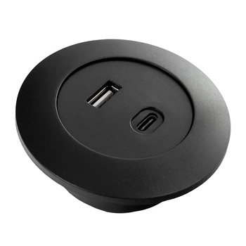 Gniazdo blatowe okrągłe Spacetronik SPS-R0D2B