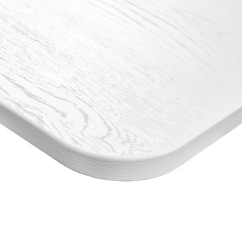 Blat biurka uniwersalny 158x80x18 cm Biały Alaska