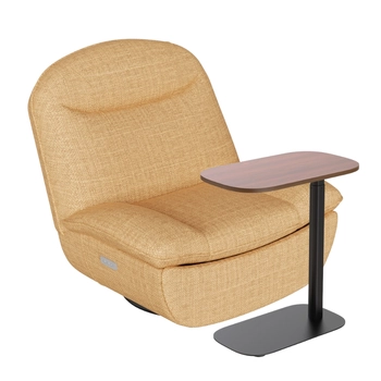 Zestaw relaksacyjny: fotel elektryczny FLAX + stolik BUDDY